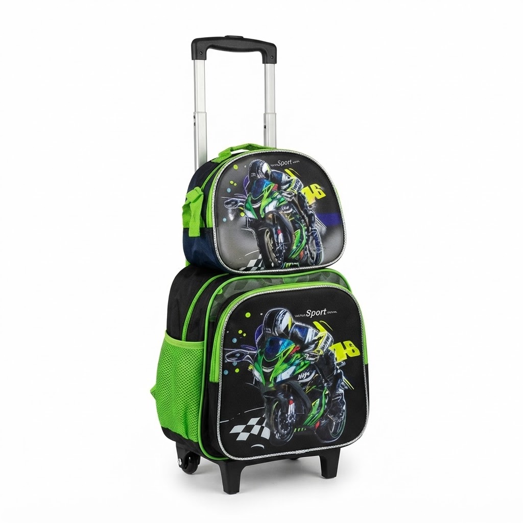 Mochila Moto verde
