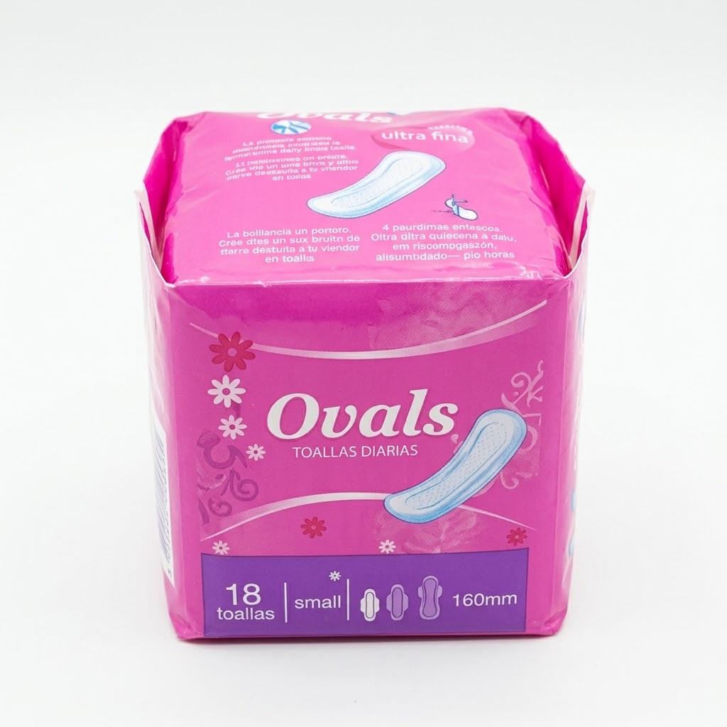 Toallas Sanitarias Íntimas Ovals