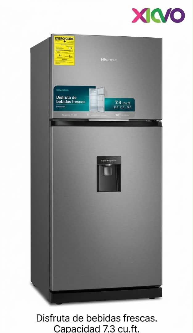 Refrigerador Hisense Top Mount 7.3 pies