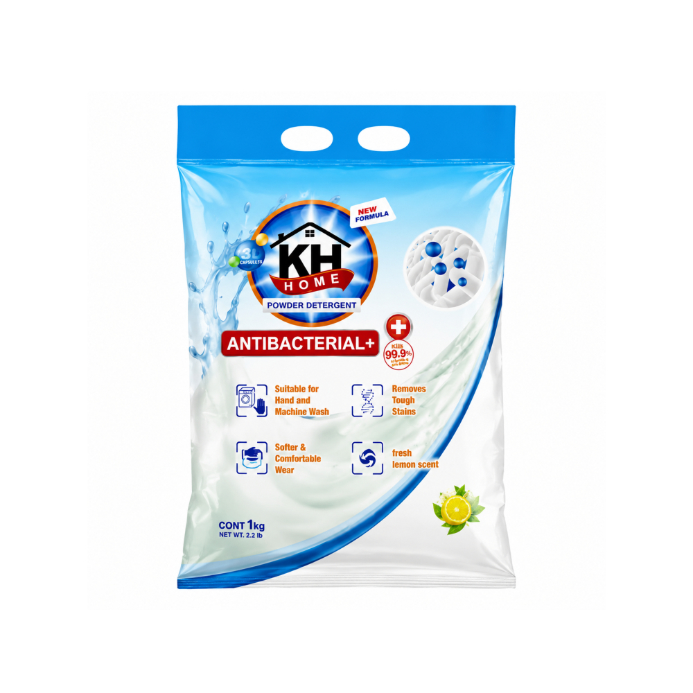Detergente En Polvo Antibacterial